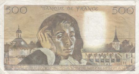 France 500 francs - Pascal - 08-01-1981 - Série M.136