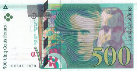 France 500 Francs - Pierre et Marie Curie - 2000 - Série C.043