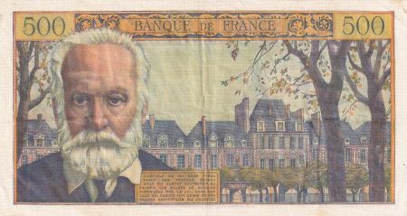 France 500 Francs - Victor Hugo - 02-09-1954 - Série A.42