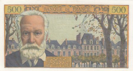 France 500 Francs - Victor Hugo - 06-01-1955 - Série M.60