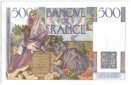 France 500 Francs Chateaubriand - 1953