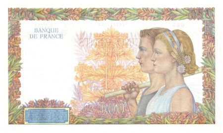 France 500 Francs La Paix - 07-01-1943 - K.7734