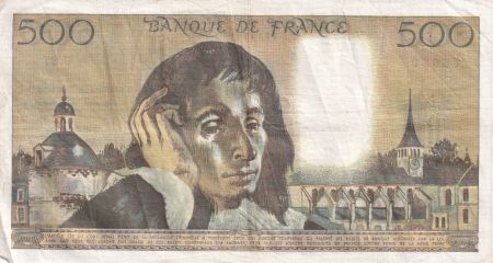 France 500 Francs Pascal - 06-12-1973 - Série U.37