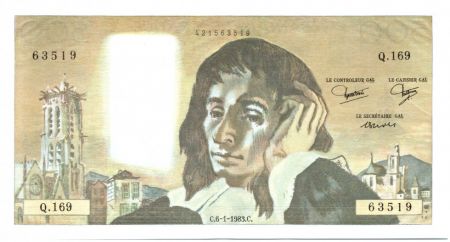 France 500 Francs Pascal - 1983 Fauté