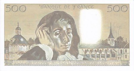 France 500 Francs Pascal - 1988