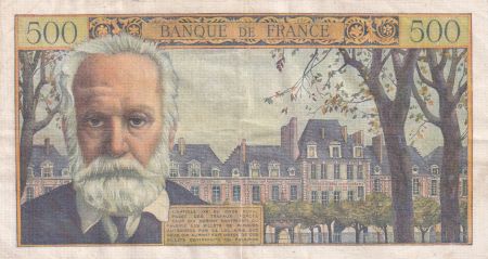 France 500 Francs Victor Hugo - 07-01-1954 - Série T.10