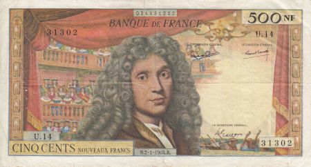 France 500 NF Molière - Série U.14 - 02-01-1964