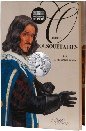 France Athos - Les Mousquetaires - 10 Euros Argent 2024