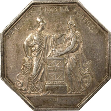 France Banque de France  Jeton Argent - AN VIII