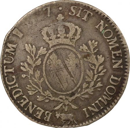 France Béarn, Louis XV - Ecu Argent, au Bandeau - 1757 / 1767 Pau