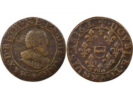 France Boisbelle-Henrichemont, Maximilien I de Béthune - Double Tournois - 1636