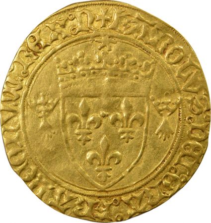 France Bretagne, Charles VIII - Ecu d\'Or au Soleil - 1491 / 1498 N Nantes