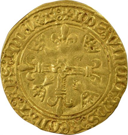 France Bretagne, Charles VIII - Ecu d\'Or au Soleil - 1491 / 1498 N Nantes