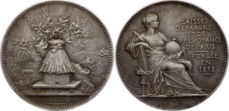 France Caisse d\'Epargne de Paris - 1894 - Argent