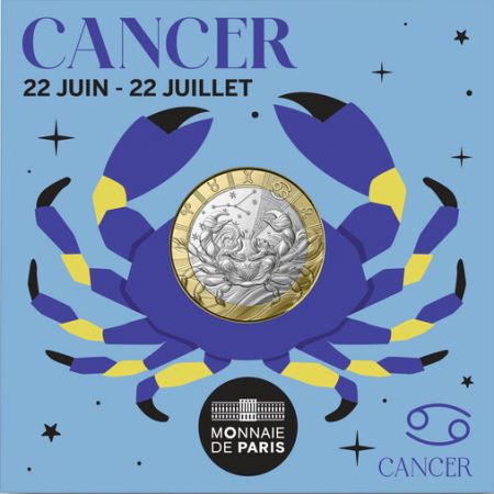 France Cancer - 5 Euros 2025 - Collection Astrologie