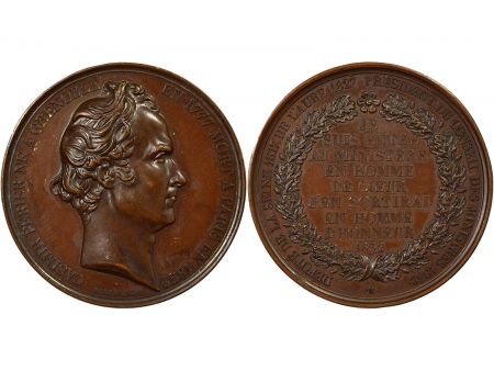 France Casimir Perier - Médaille Cuivre, Député - 1844