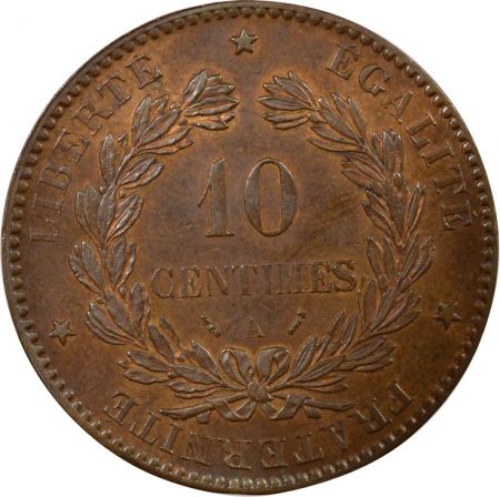 France Cérès - 10 Centimes, IIIe République - 1890 A Paris