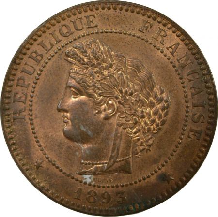 France CERES - 10 CENTIMES 1893 A PARIS