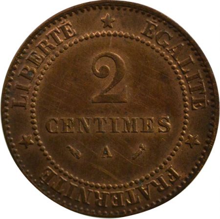 France Cérès - 2 Centimes 1895 A Paris