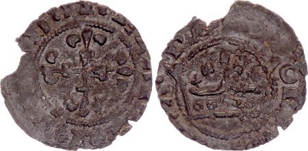 France Charles IV - Double Parisis, 2e Emission - 1323 / 1326