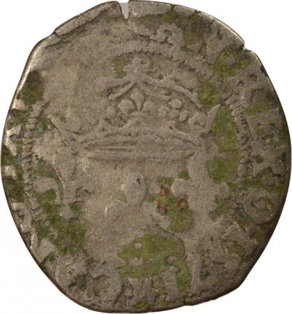 France Charles IX - Double Sol Parisis - 1571 K Bordeaux