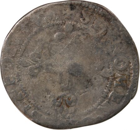 France CHARLES IX - DOUBLE SOL PARISIS - 1571 R VILLENEUVE-LES-AVIGNON