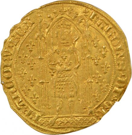 France Charles V - Franc à Pied Or - 1365