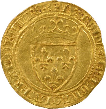 France Charles VI - Ecu d\'Or à la Couronne - 1388 / 1411