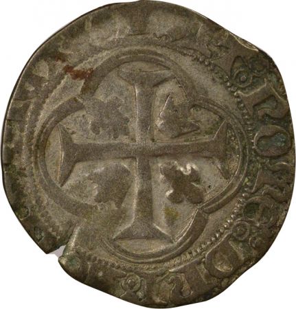 France Charles VII - Blanc à la Couronne, 1e Emission - 1436 / 1447 Lyon