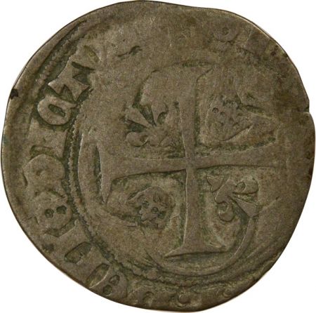 France Charles VII - Blanc à la Couronne, 1e Emission - 1436 / 1447 Saint Pourçain