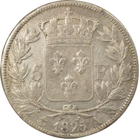 France Charles X - 5 Francs Argent, 1er Type - 1825 A Paris