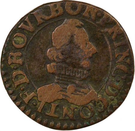 France Château-Regnault, François de Bourbon Conti - Double Tournois, Type 8 - 1605 / 1614