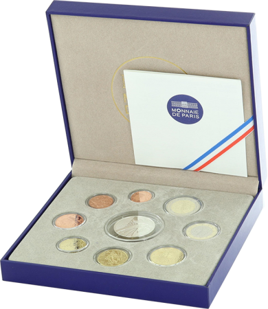 France Coffret de 9 Monnaies - 2014 - BE