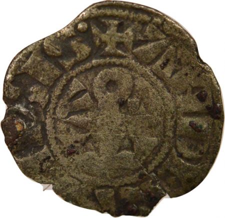 France Comté d\'Anjou, Charles I - Denier - 1266 / 1285 Angers