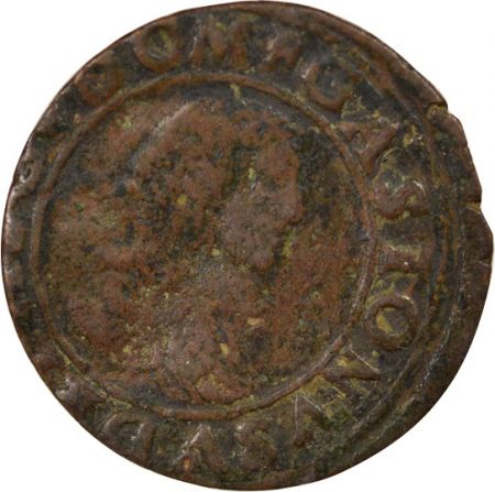 France Dombes, Gaston d\'Orléans - Double Tournois, Type 8 - 1638 Trévoux