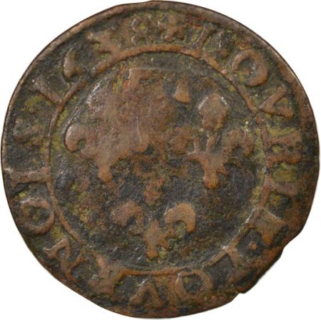 France Dombes, Gaston d\'Orléans - Double Tournois, Type 8 - 1638 Trévoux