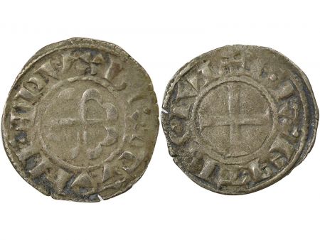 France Duché De Bretagne, Anonyme - Denier - 1186 / 1250, Nantes