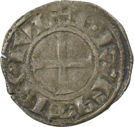 France Duché De Bretagne, Anonyme - Denier - 1186 / 1250, Nantes