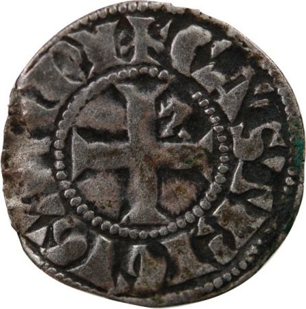 France DUCHÉ DE BRETAGNE, JEAN II - DENIER 1289 / 1305 GUINGAMP