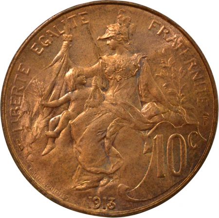 France Dupuis - 10 Centimes - 1913 A Paris