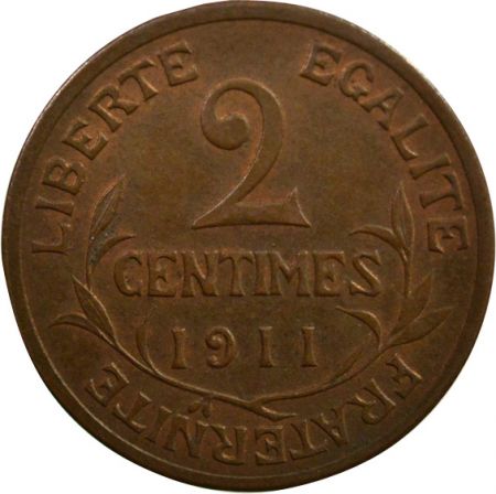 France Dupuis - 2 Centimes 1911