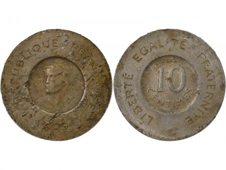 France Essai de Rude - 10 Centimes - 1909 Paris