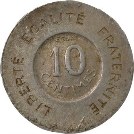 France Essai de Rude - 10 Centimes - 1909 Paris