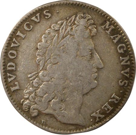 France Etats de Bretagne, Louis XIV  Jeton Argent - 1691 Vannes