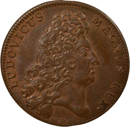 France Etats de Bretagne, Louis XIV  Jeton Cuivre - 1701 Nantes