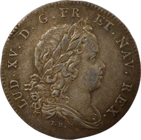 France Etats de Bretagne, Louis XV  Jeton Argent - 1717 Dinan