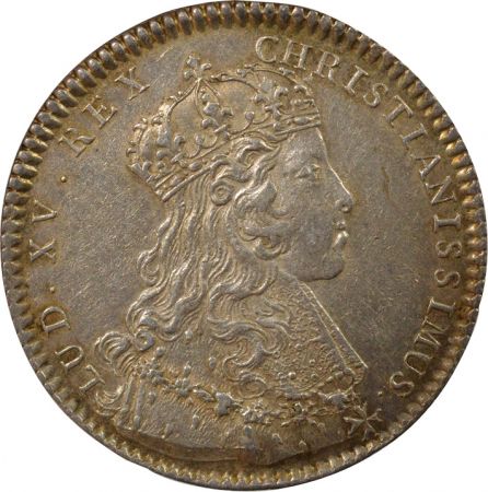 France Etats de Bretagne, Louis XV  Jeton Argent - 1722 Nantes