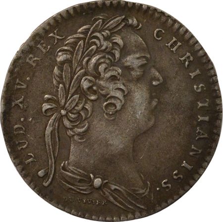 France Etats de Bretagne, Louis XV  Jeton Argent - 1734 Rennes