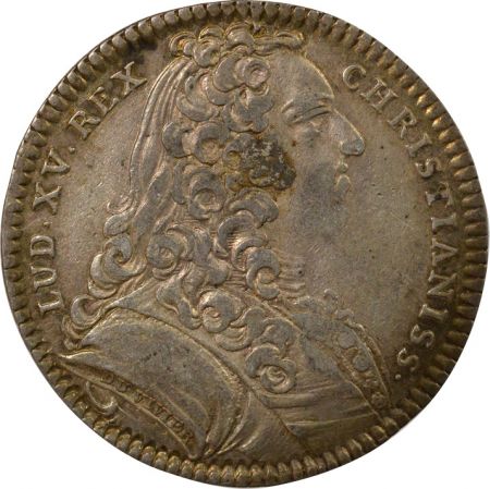 France Etats de Bretagne, Louis XV  Jeton Argent - 1738 Rennes