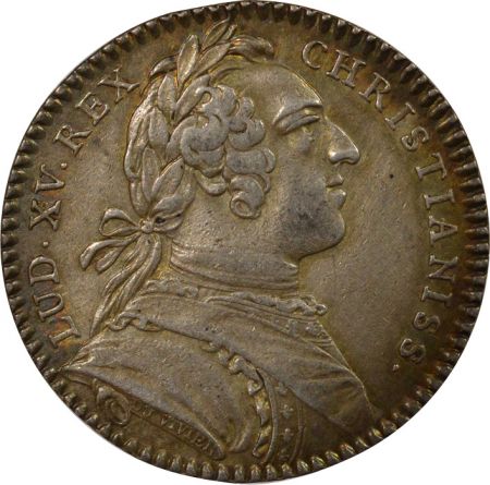 France Etats de Bretagne, Louis XV  Jeton Argent - 1746 Rennes